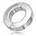 Metal Hard Stainless Steel Anatomical Ring 14mm - Secure Fit, 35mm Inner Diameter
