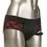CalExotics Scandal S/M Crotchless Panty Set with Silicone Accessory Black