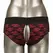 CalExotics Scandal S/M Crotchless Panty Set with Silicone Accessory Black