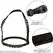 CalExotics Euphoria Plus Size Halter Buckle Harness Black Vegan Leather
