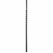 ALL BLACK Flexible Silicone Urethral Sound 24cm 8-10mm Black