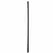 All Black Silicone Urethral Probe 24cm x 8mm - Flexible Medical-Grade Model