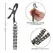 CalExotics Euphoria Adjustable Chain Nipple Clamps 14.5 cm Nickel-Free
