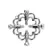 KINK Metal Flower Adjustable Nipple Accessories - Silver Finish