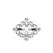 KINK Metal Flower Adjustable Nipple Accessories - Silver Finish