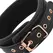 Coquette Chic Desire Vegan Leather Collar with Adjustable Chain Clips