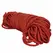 CalExotics Scandal Red Bondage Rope 30m - Silky Cotton Blend, Durable