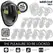 Addicted Toys Shell Cage Keyless Chastity System 11.5cm Clear Set