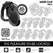 Addicted Toys Locked Midnight Cell Chastity System S 4.8 cm Black