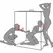 SECRET DOME KINK CLUB Cabin SCANDALE Black & Red Modular Restraint Set