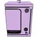 SECRET DOME KINK CLUB SCANDALE Intimate Play Cabin Purple 100x100x140cm