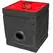 Secret Dome Kink Club Cabina Black & Red - Modular Sensory Play Set
