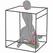 Secret Dome Kink Club Cabina Black & Red - Modular Sensory Play Set
