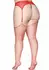 Leg Avenue Brielle Plus Rhinestone Fishnet Stockings Black XL
