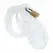 Hidden Desire Extreme Acrylic Adjustable Chastity System Clear 7.6 cm