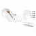 Hidden Desire Extreme Acrylic Adjustable Chastity System Clear 7.6 cm