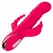 CalExotics Jack Rabbit Signature Heated Silicone Triple Fantasy Pink