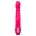 CalExotics Jack Rabbit Signature Heated Silicone Triple Fantasy Pink