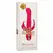CalExotics Jack Rabbit Signature Heated Silicone Triple Fantasy Pink