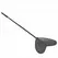 KINK Black Heart-Shaped Paddle 33x10 cm - Elegant Impact Tool