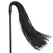 Secret Play Dual-Sided Intimate Accessory Black Feather & Whip 21cm