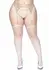 Brielle мрежести чорапи с кристали, черни, XL – модел 2