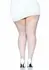 Brielle мрежести чорапи с кристали, черни, XL – модел 2
