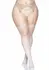 Brielle мрежести чорапи с кристали, черни, XL – модел 2