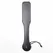 Ohmama Fetish Hearts Paddle - Black PVC Impact Accessory 32.6 cm
