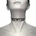 Coquette Chic Desire Vegan Leather Adjustable Black Choker - Unisex One Size