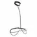CalExotics Euphoria Chain Halter Collar & Leash Vegan Leather Adjustable