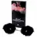 Secret Play Black Feather Restraint Set with Chrome Chain 30cm
