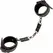 CalExotics Euphoria Vegan Leather Ankle Cuffs, Adjustable, Black