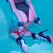 CalExotics Euphoria Adjustable Hog Tie System, Vegan Leather, Black