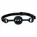 CalExotics Boundless Breathable Silicone Gag Adjustable Vegan Leather