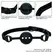 CalExotics Boundless Breathable Silicone Gag Adjustable Vegan Leather