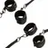 CalExotics Boundless Red Bed Restraint System - Adjustable Vegan Leather