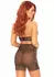 Dreamgirl 11245 Lace Chemise Dress with Scalloped Details Black M