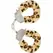 TOYJOY Furry Fun Cuffs Leopard - Soft Padded Restraint System