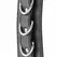 Darkness Adjustable PVC Leather Cuffs Black - Versatile Hand & Ankle Model