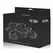 Fetish Submissive Neoprene-Lined Adjustable Restraint System Black