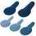 CalExotics They-Ology 5-Piece Silicone Wearable Anal Training Kit