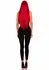 Leg Avenue Long Straight Center Part Wig Neon Blacklight Glow 76cm