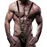Fetish Submissive Attitude Men's Adjustable V-Shape Eco-Leather Harness