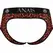 ANAIS Men TRIBAL Bikini Jockstrap XL - Red Microfiber, Animal Print