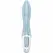 Satisfyer Air Pump Bunny 1 Inflatable Dual-Action System Blue Silicone