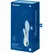 Satisfyer Air Pump Bunny 1 Inflatable Dual-Action System Blue Silicone