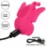 CalExotics Neon Vibes Flutter Vibe Pink - 10-Mode Intimate Apparatus