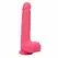 CalExotics Studs Pink Silicone Vibrator 10-Mode Thrusting 17.75cm