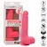 CalExotics Studs Pink Silicone Vibrator 10-Mode Thrusting 17.75cm